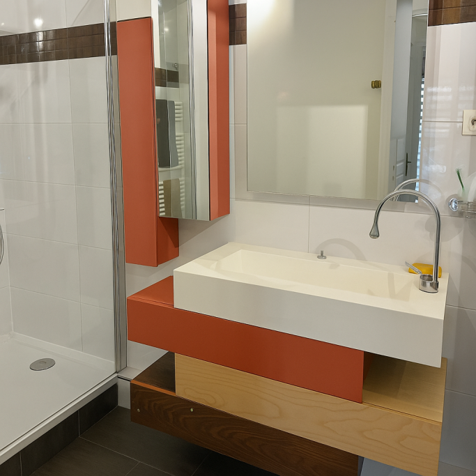 Covering de salle de bain za'tribu covering salle de bain sdb