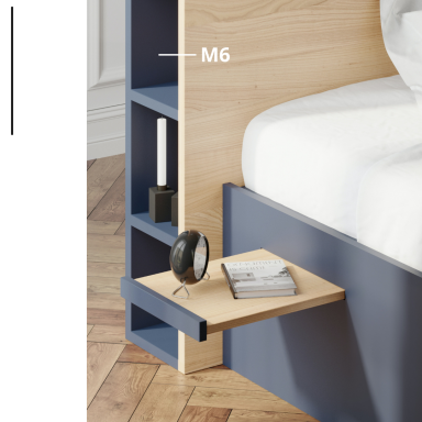 Covering color pour tête de lit