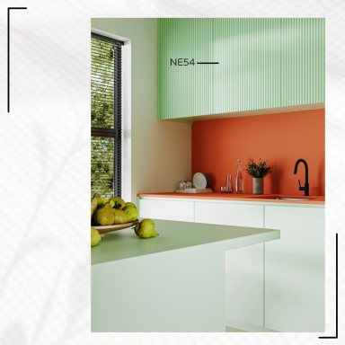 Façades de cuisine covering color